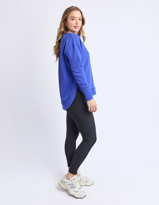 Simplified Sweatshirt - Dazzling Blue