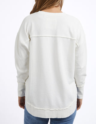 Simplified Sweatshirt - Ecru