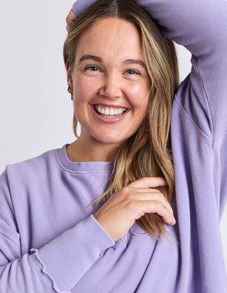 Simplified Sweatshirt - Lavender