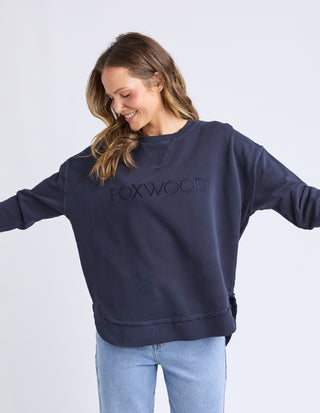 Simplified Sweatshirt - Navy