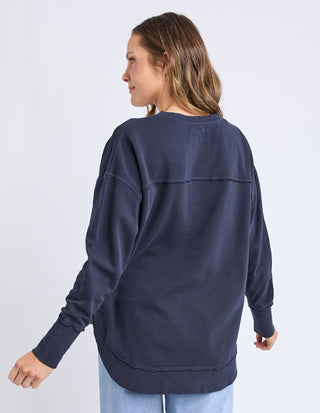 Simplified Sweatshirt - Navy