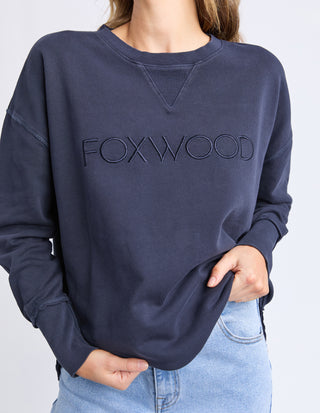 Simplified Sweatshirt - Navy