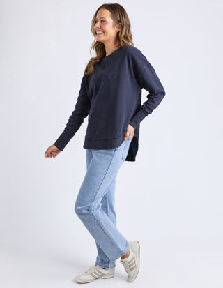 Simplified Sweatshirt - Navy
