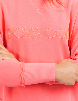 Simplified Sweatshirt - Neon Pink