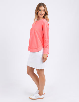 Simplified Sweatshirt - Neon Pink