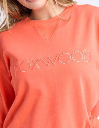 Simplified Sweatshirt - Orange