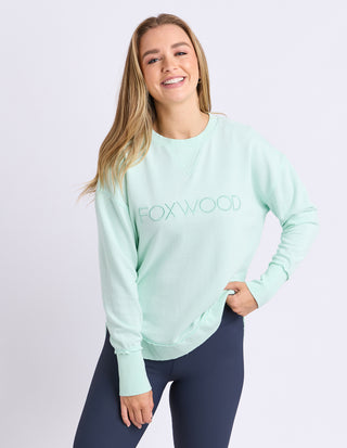 Simplified Sweatshirt - Pale Mint