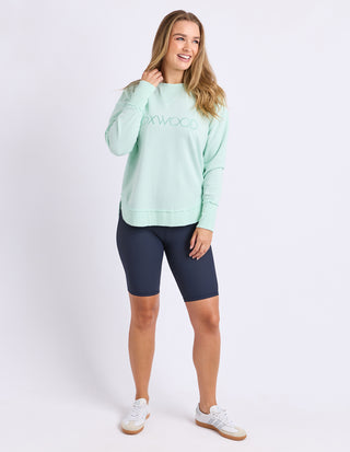Simplified Sweatshirt - Pale Mint
