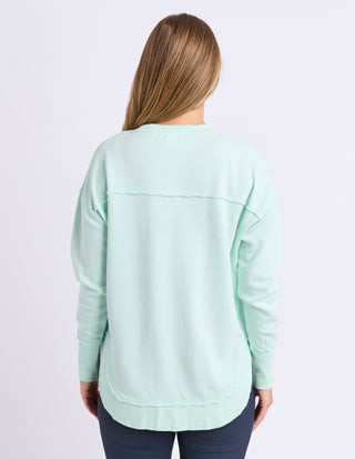 Simplified Sweatshirt - Pale Mint
