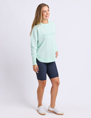 Simplified Sweatshirt - Pale Mint