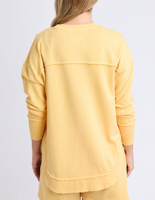 Simplified Sweatshirt - Yellow