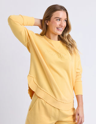 Simplified Sweatshirt - Yellow