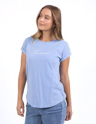 Signature Tee - Light Blue