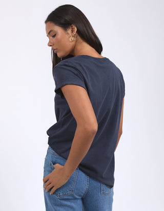 Signature Tee - Navy