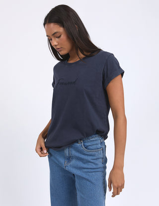 Signature Tee - Navy