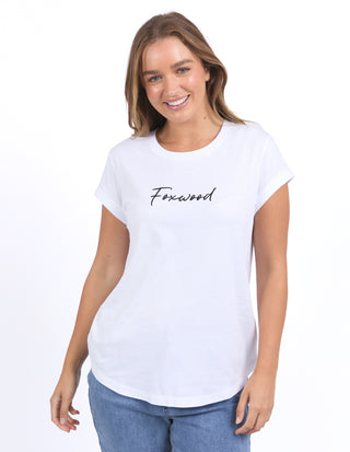 Signature Tee - White