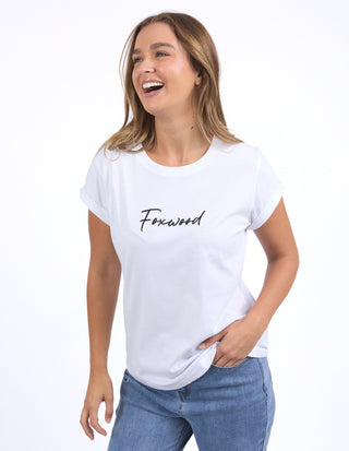 Signature Tee - White