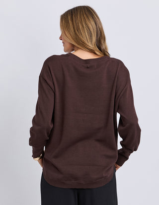 Delilah Knit - Coffee