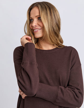 Delilah Knit - Coffee