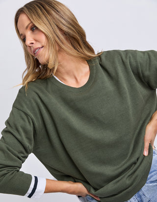 Delilah Knit - Khaki