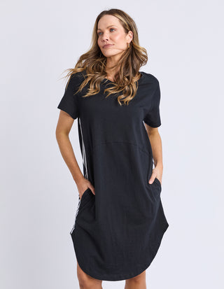 Bay Tape Dress - Black