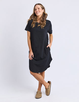 Bay Tape Dress - Black