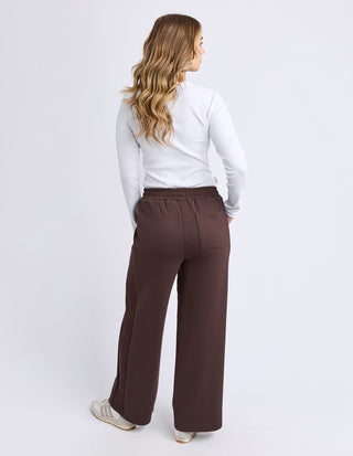 Harper Track Pant - Coffee Bean
