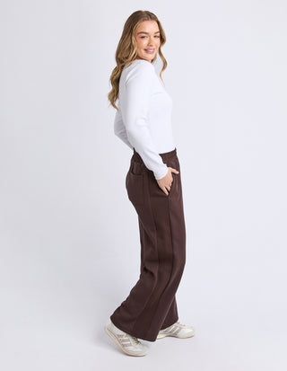 Harper Track Pant - Coffee Bean