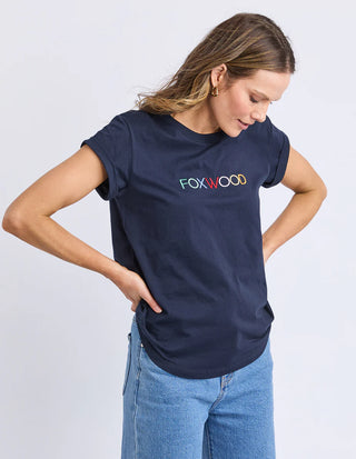 Confetti Tees - Navy