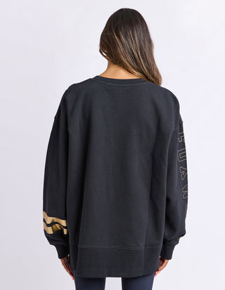 Origin Metallic Crew - Black With Gold
