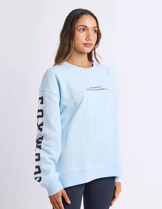 Origin Crew - Light Blue with Coffee