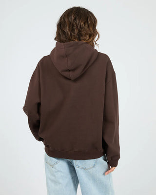 Silent Luxe Hoodie - Chocolate