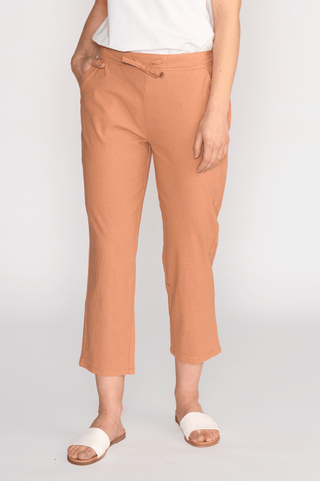 7/8 Length Slim Leg Pants - Spice - 5791A - All About A Girl