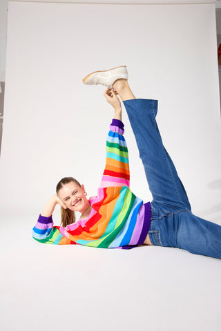 Niseko Jumper - Rainbow