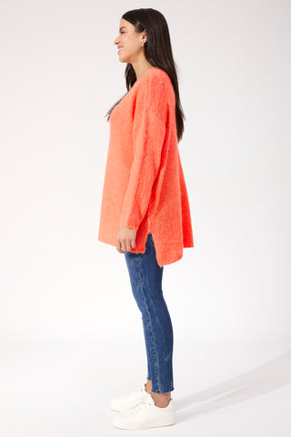 Lyon Relaxed Jumper - Orange