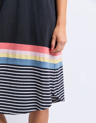 Terra Tee Dress - Washed Black