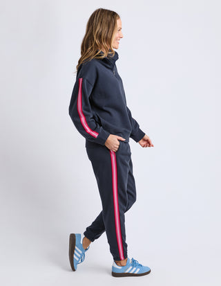 Lover 1/4 Zip Top - Navy