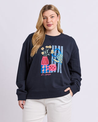 Fill Your Cup Crew - Navy