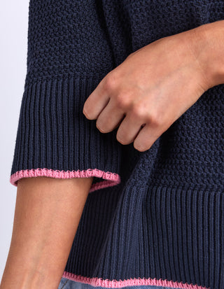 Milla Knit - Navy