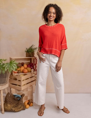 Honey Knit Top - Tangello