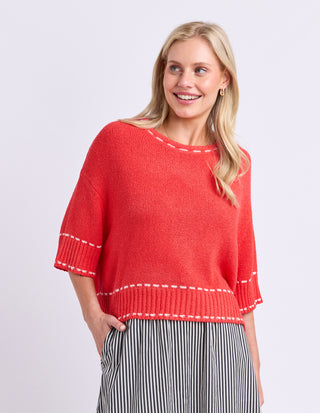 Honey Knit Top - Tangello