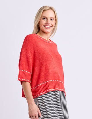 Honey Knit Top - Tangello