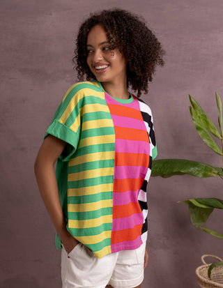Copacabana Tee - Block Stripe