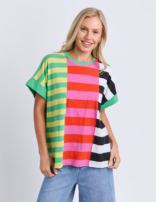 Copacabana Tee - Block Stripe
