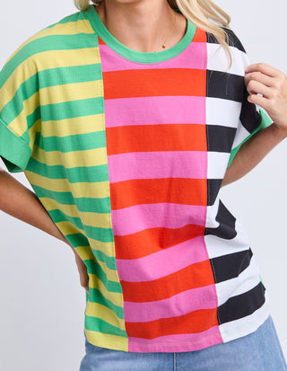 Copacabana Tee - Block Stripe