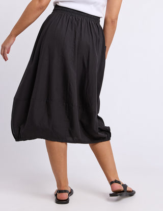 Elm Katie Skirt Black, Back view | AAAG