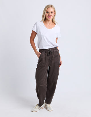 Quinn Barrel Jogger - Chocolate