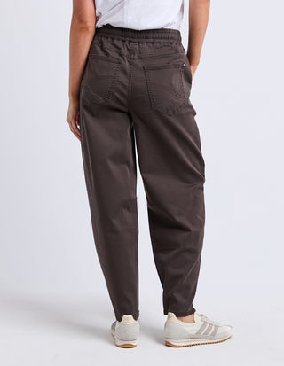 Quinn Barrel Jogger - Chocolate