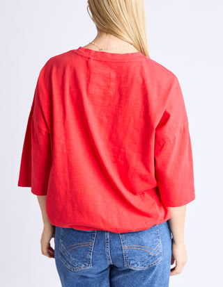 Mazie Sweatshirt - Poppy