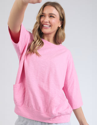 Mazie Sweatshirt - Strawberry Pink